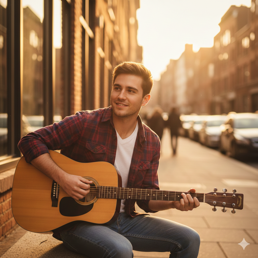 10 Creative Gemini Prompts That Turn Music Portraits into Golden Hour Cinema 17676212388881910855967287546430