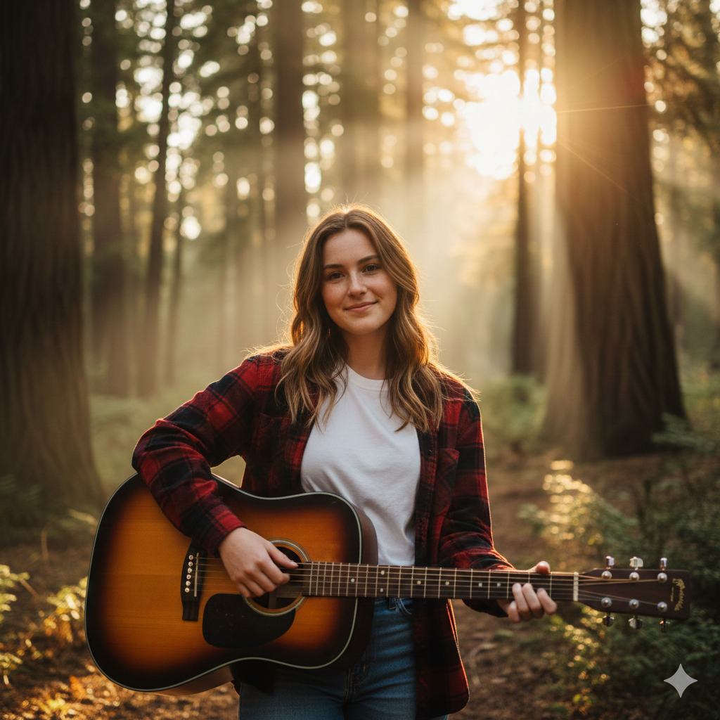 10 Creative Gemini Prompts That Turn Music Portraits into Golden Hour Cinema 1767621289697596182039809220965