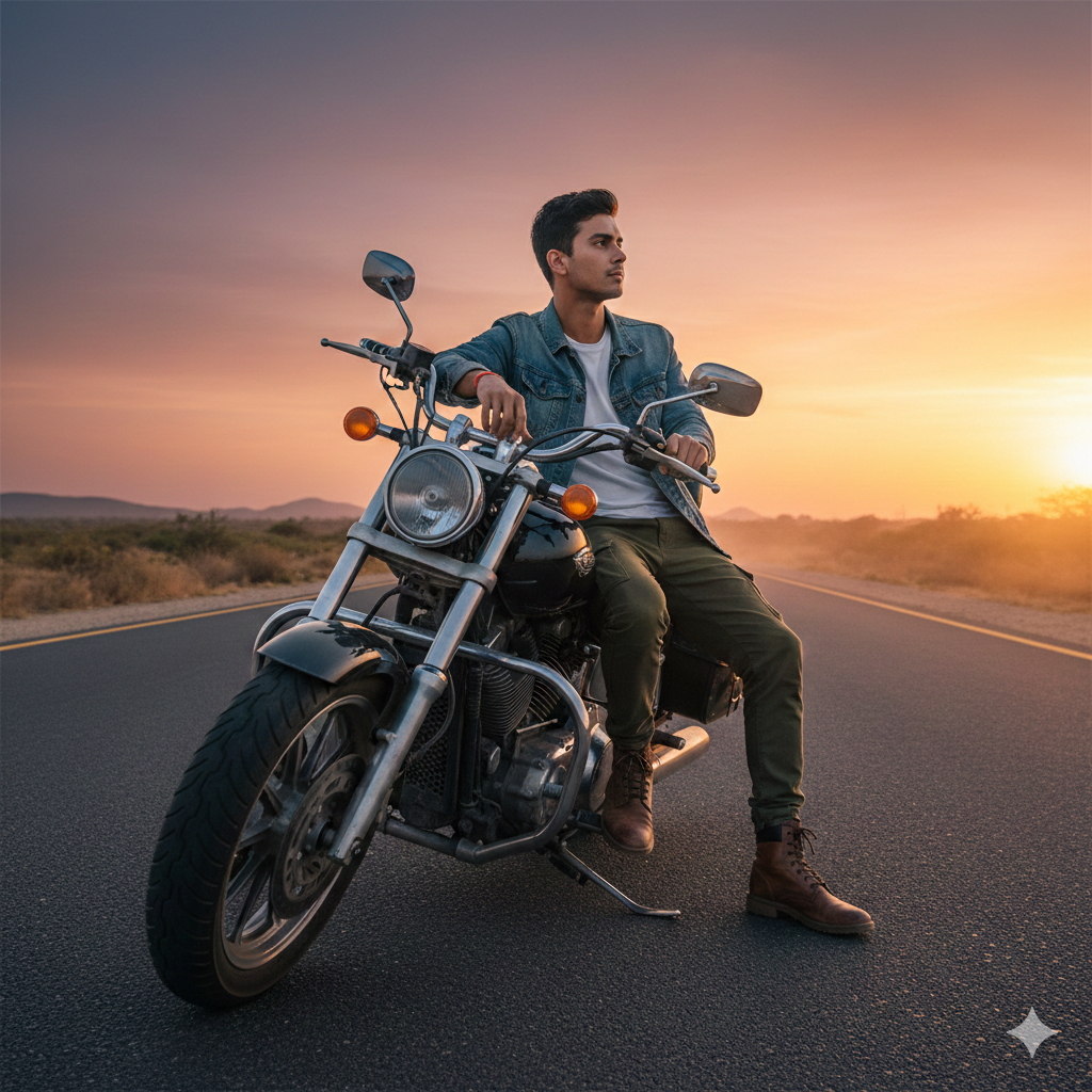 10 AI Prompts for Sitting on Bike Photos for Boys 17683968346922835553727898302801