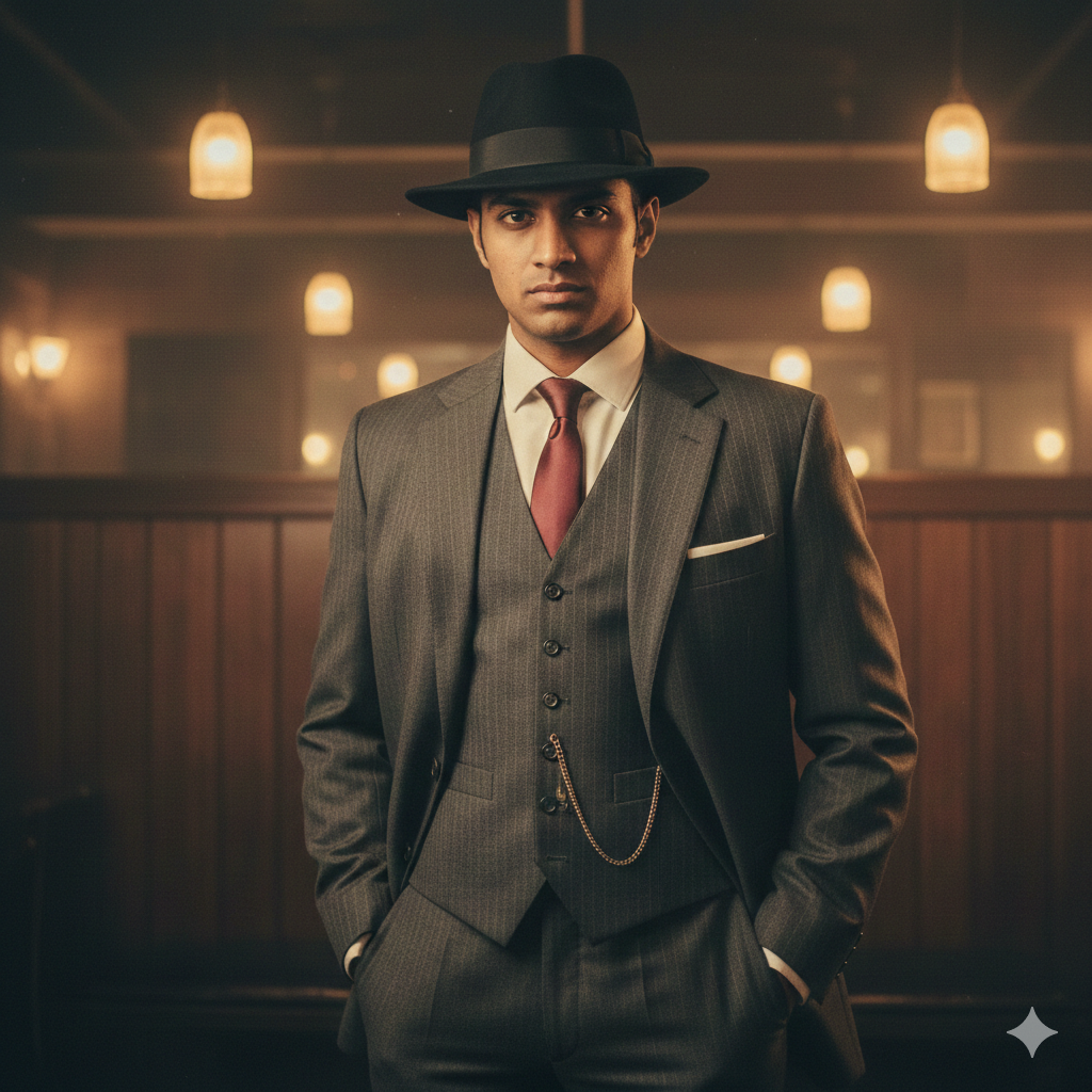 10 1920s Vintage Gangster Look Gemini AI Prompts for Men 1768489105460182417269580595964