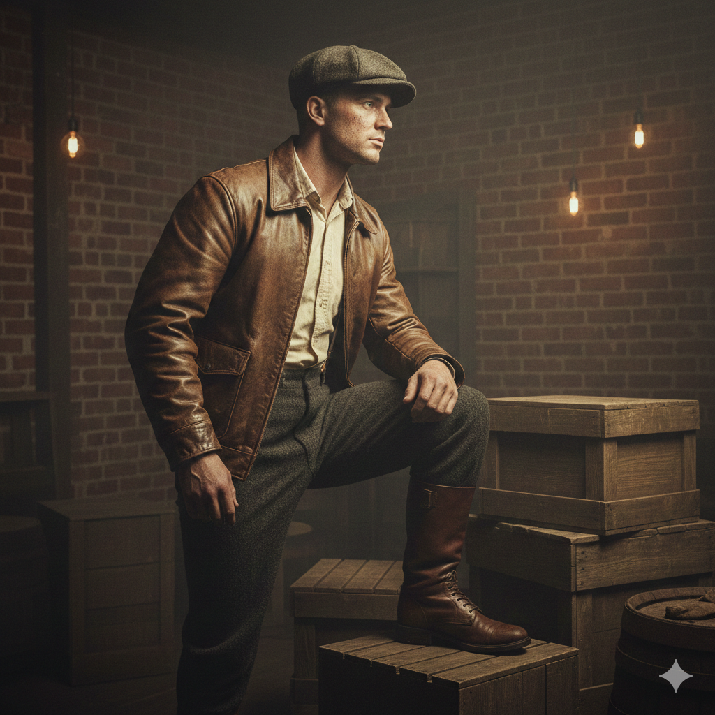 10 1920s Vintage Gangster Look Gemini AI Prompts for Men 17684893383146217581779631267833