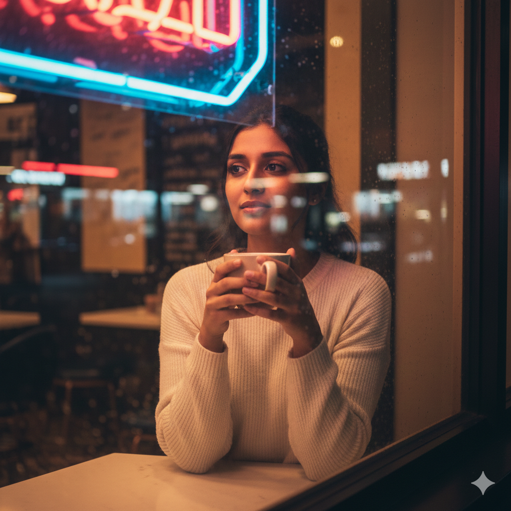 10 Cinematic Gemini Prompts for Neon Lights Night Portraits 17687456730836528545384845039741