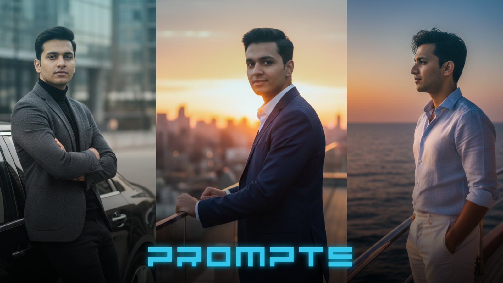 Millionaire Lifestyle Gemini AI Photo Prompts for Boys