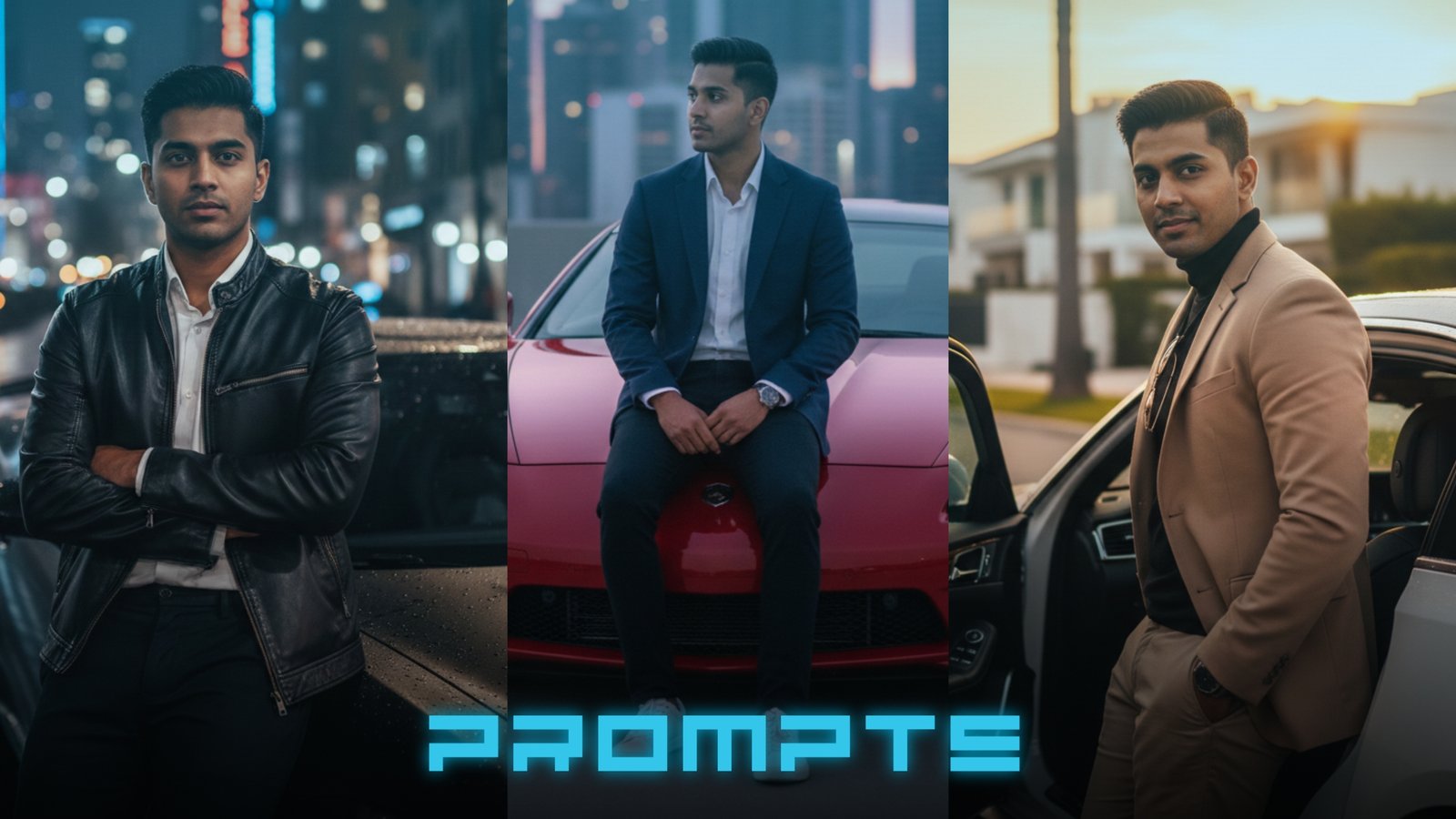 Gemini AI Prompts for High End Luxury Car Lifestyle Portraits