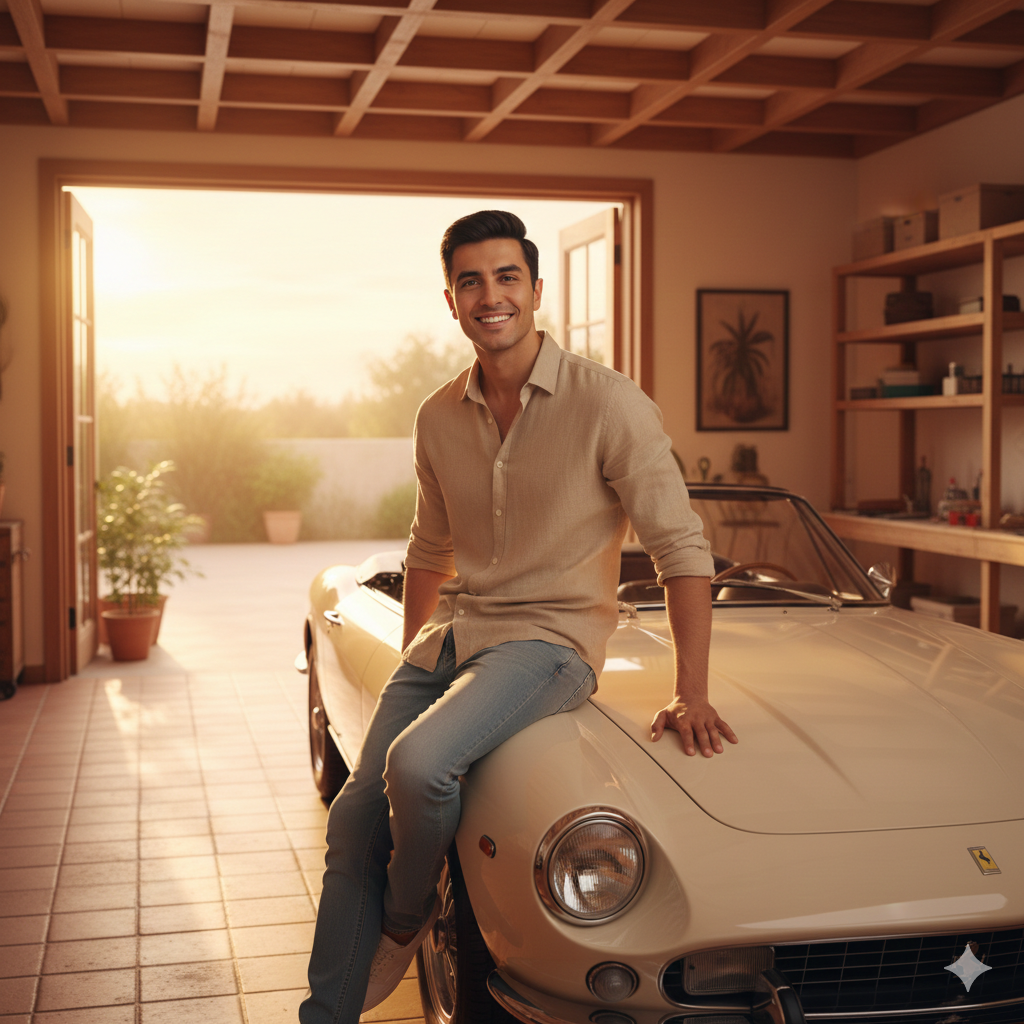 10 Billionaire Garage Gemini Prompts for Men (8K UHD) 17704432505961127836806156484828