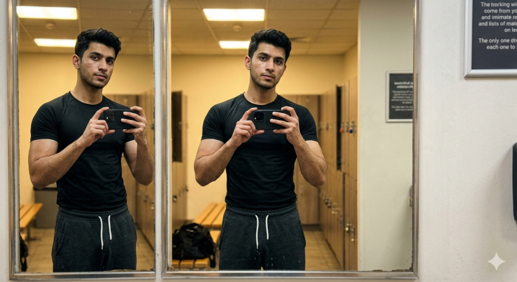 10 Mirror Selfie Gemini Photo Editing Prompts for Men (Ultra HD) 10 Mirror Selfie Gemini Photo Editing Prompts for Men (Ultra HD)