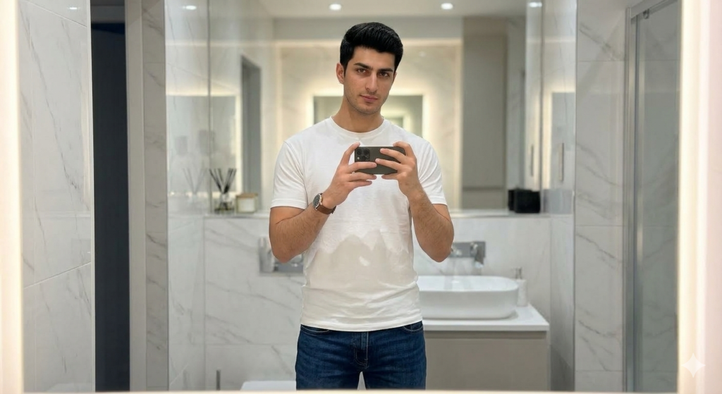 10 Mirror Selfie Gemini Photo Editing Prompts for Men (Ultra HD) 10 Mirror Selfie Gemini Photo Editing Prompts for Men (Ultra HD)