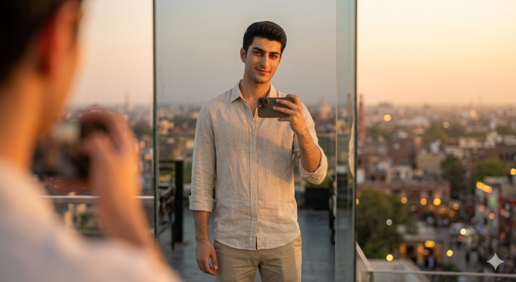 10 Mirror Selfie Gemini Photo Editing Prompts for Men (Ultra HD) 10 Mirror Selfie Gemini Photo Editing Prompts for Men (Ultra HD)