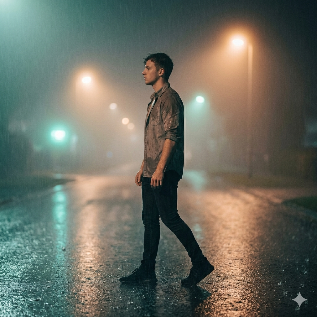 8 Gemini Prompts for Mysterious Men Foggy Road Photos That Feel Cinematic