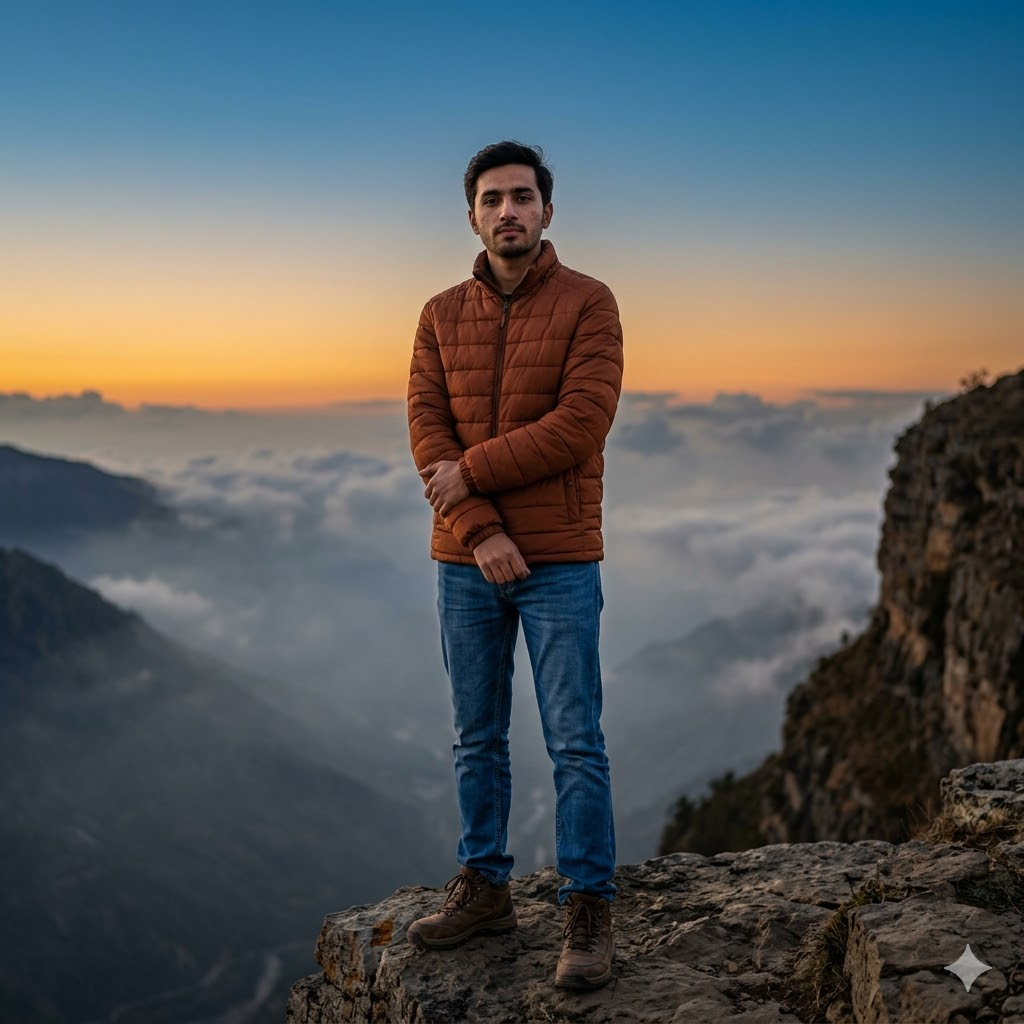 10 Best Gemini Photo Prompts for Men Standing on a Mountain (Copy-Paste Ready)