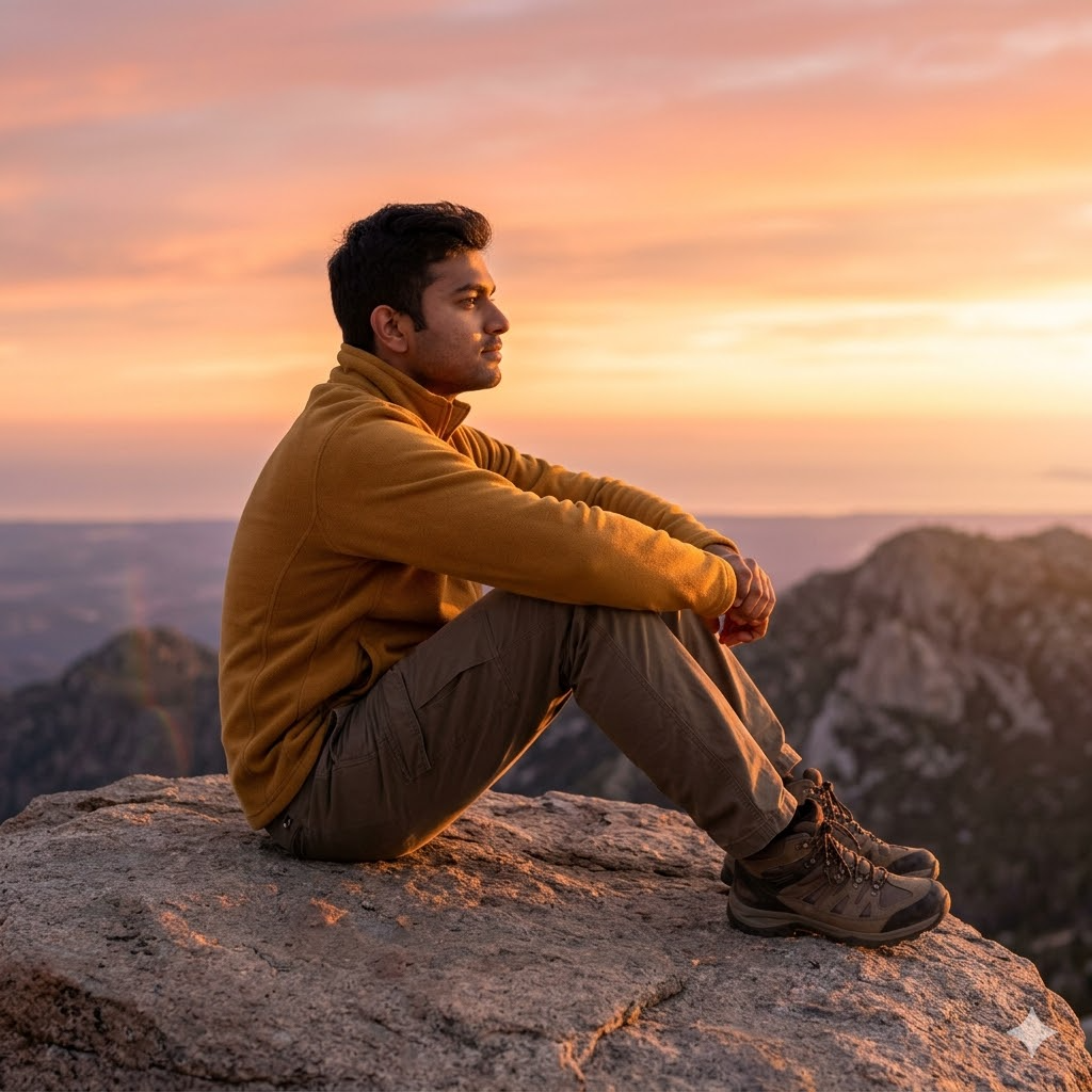 10 Best Gemini Photo Prompts for Men Standing on a Mountain (Copy-Paste Ready)