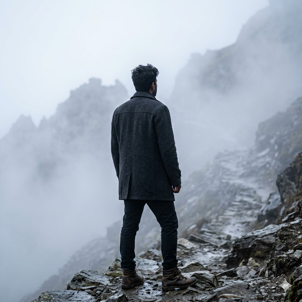 10 Best Gemini Photo Prompts for Men Standing on a Mountain (Copy-Paste Ready)