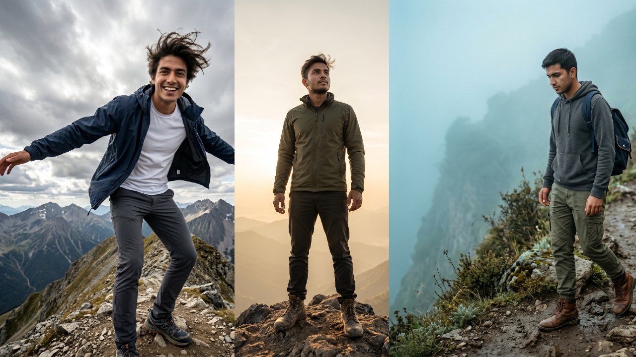 10 Best Gemini Photo Prompts for Men Standing on a Mountain (Copy-Paste Ready)