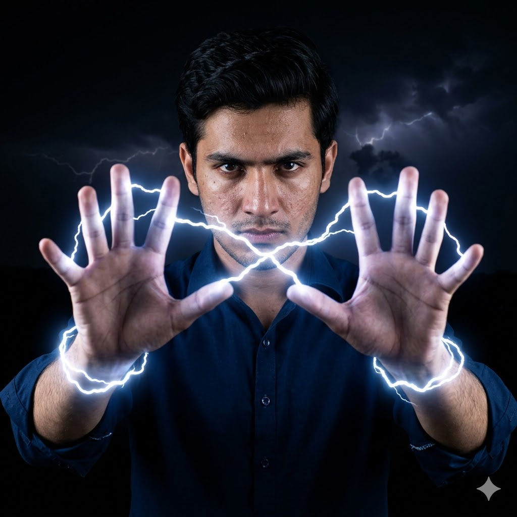 10 Gemini Prompts for Men to Add Dramatic Lightning Effects to Photos for Free
