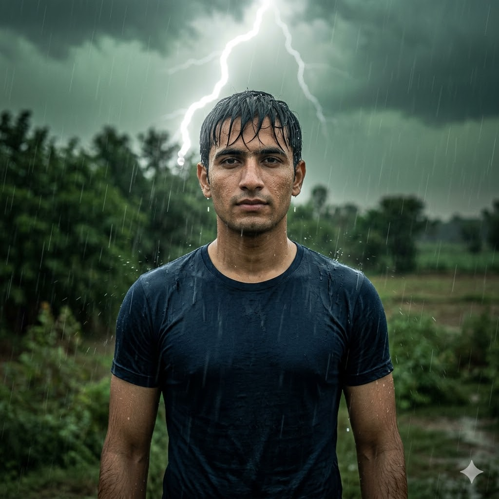 10 Gemini Prompts for Men to Add Dramatic Lightning Effects to Photos for Free