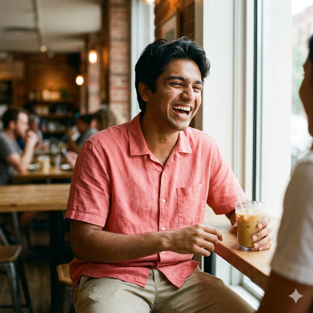 10 Gemini Prompts for Stylish Men Café Window Photos That Look Editorial