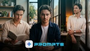 Gemini Prompts for Stylish Men Café Window Photos That Look Editorial