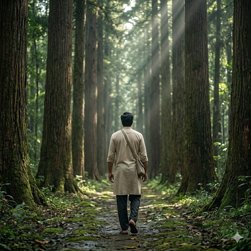 10 Best Gemini Prompts for Men Walking in Forest Path Photos (Copy-Paste Ready)