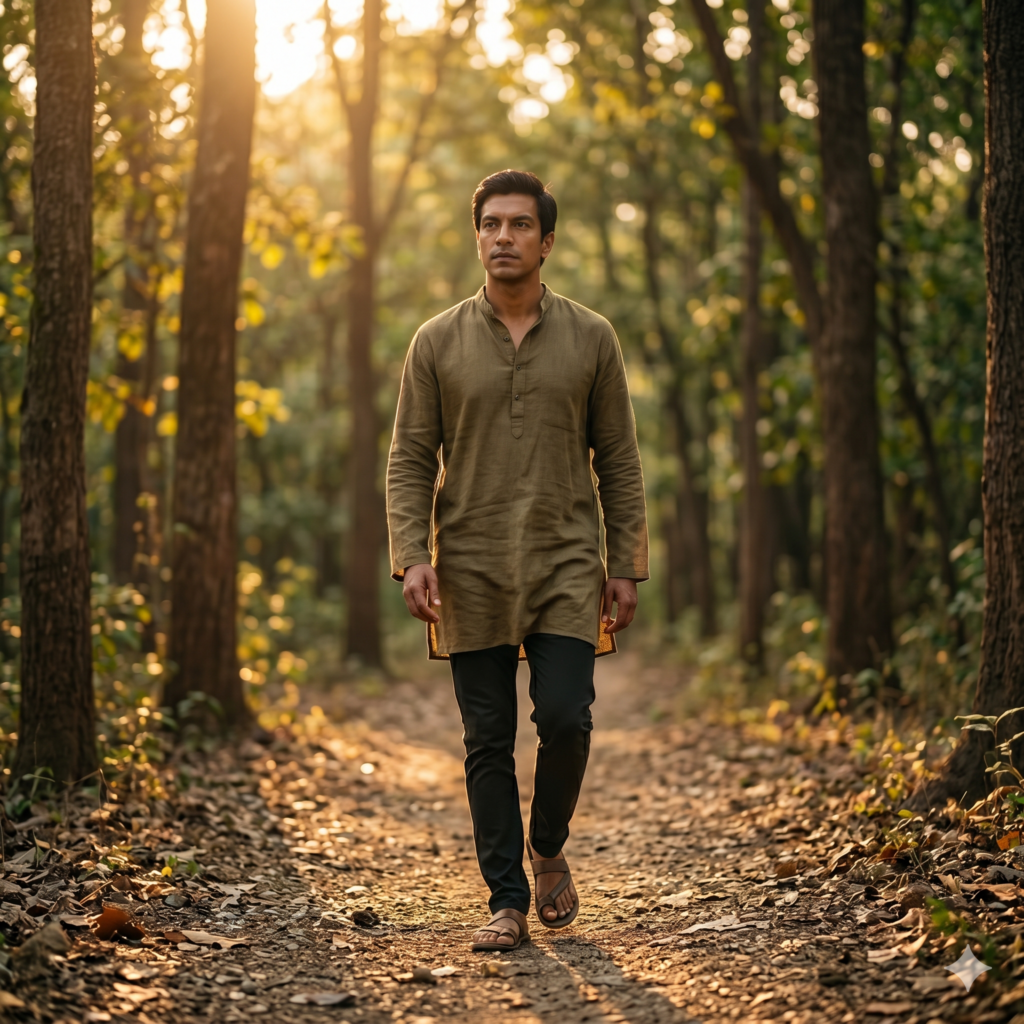 10 Best Gemini Prompts for Men Walking in Forest Path Photos (Copy-Paste Ready)