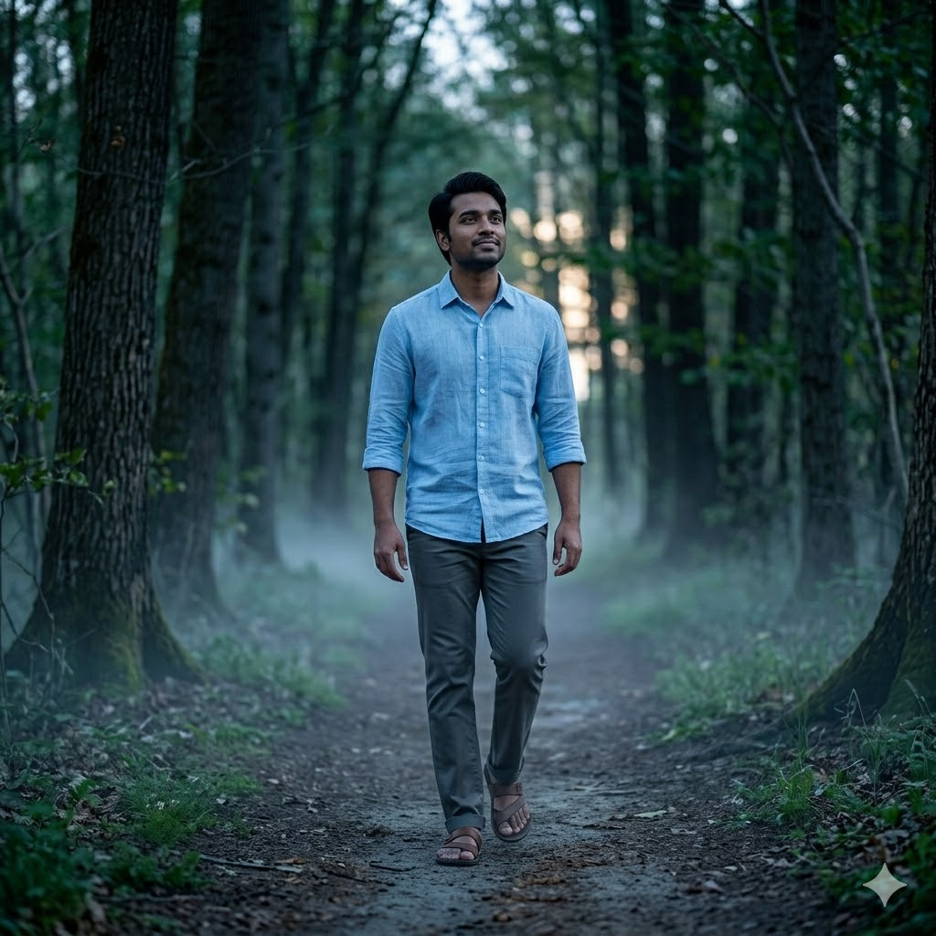 10 Best Gemini Prompts for Men Walking in Forest Path Photos (Copy-Paste Ready)