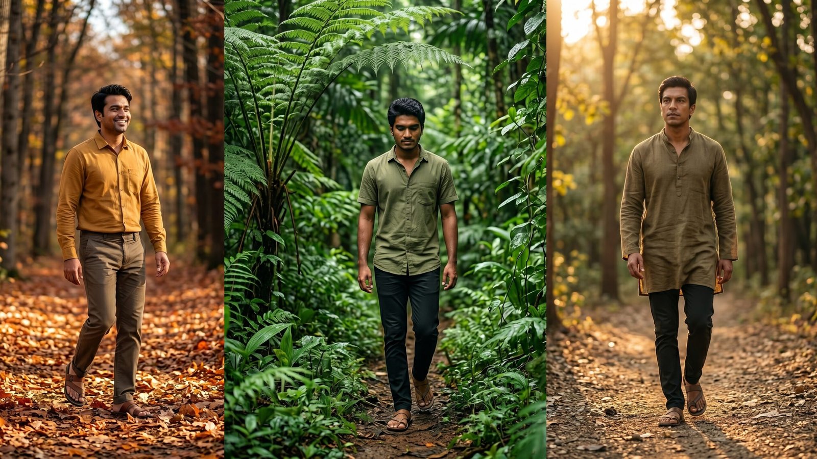 10 Best Gemini Prompts for Men Walking in Forest Path Photos (Copy-Paste Ready)