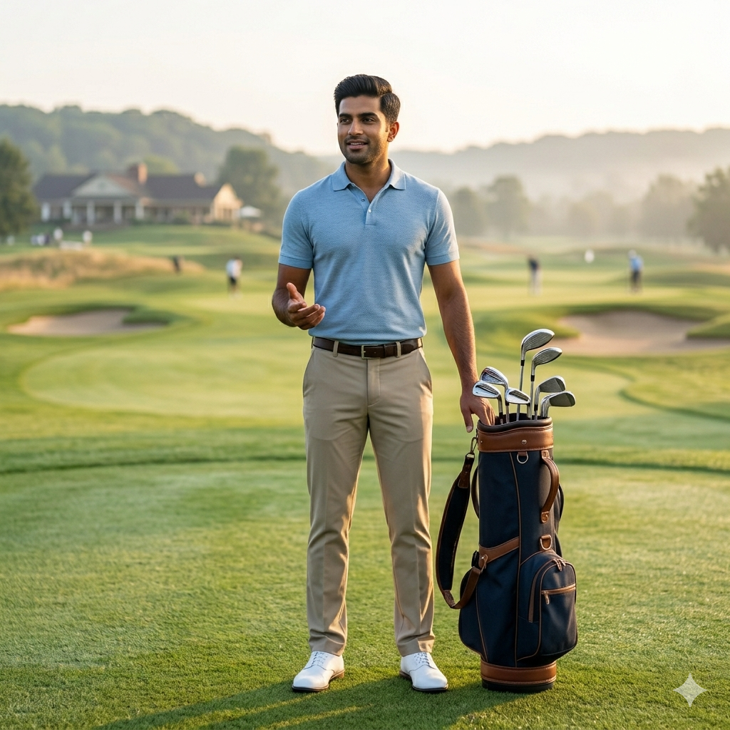 10 Gemini Prompts for Confident Men Golf Course Photos That Look Wealthy