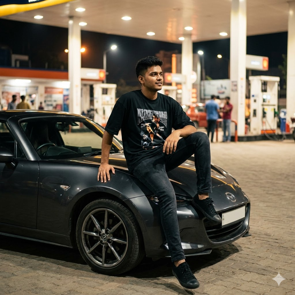 10 Trending Sitting on Sports Car Hood Gemini Prompts for Men (Copy-Paste Ready)