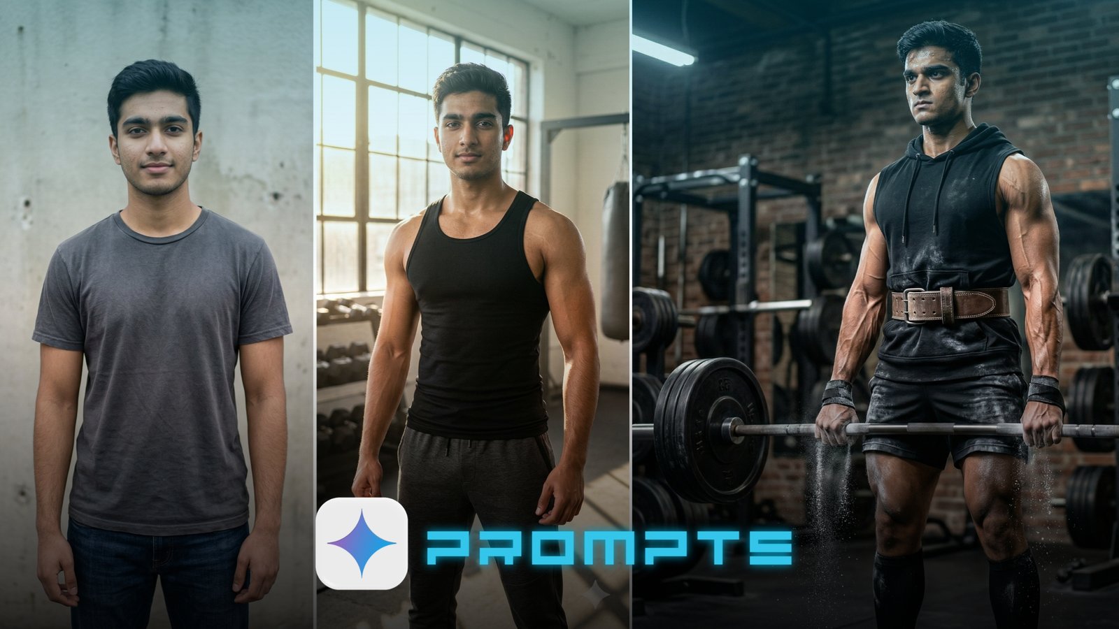 10 Gym Freak Transformation Gemini Prompts (Copy/Paste)