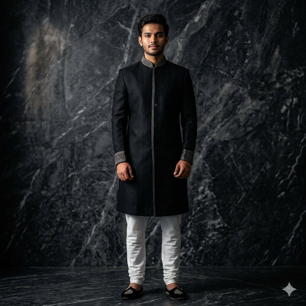 10 Sherwani Style Google Gemini Photo Prompts for Men — Copy, Paste & Look Royal