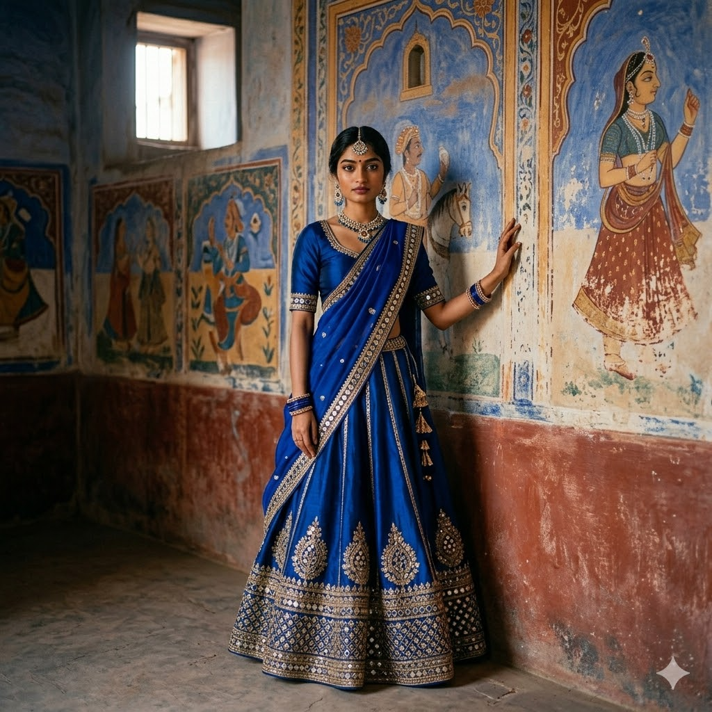 10 Temple & Heritage Photo Prompts for Indian Women — Ultra HD AI Results